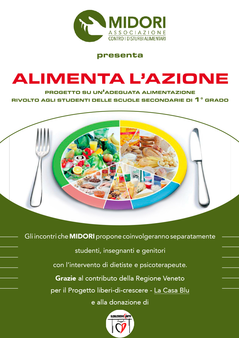 Progetto - Alimenta l'azione - Associazione Midori