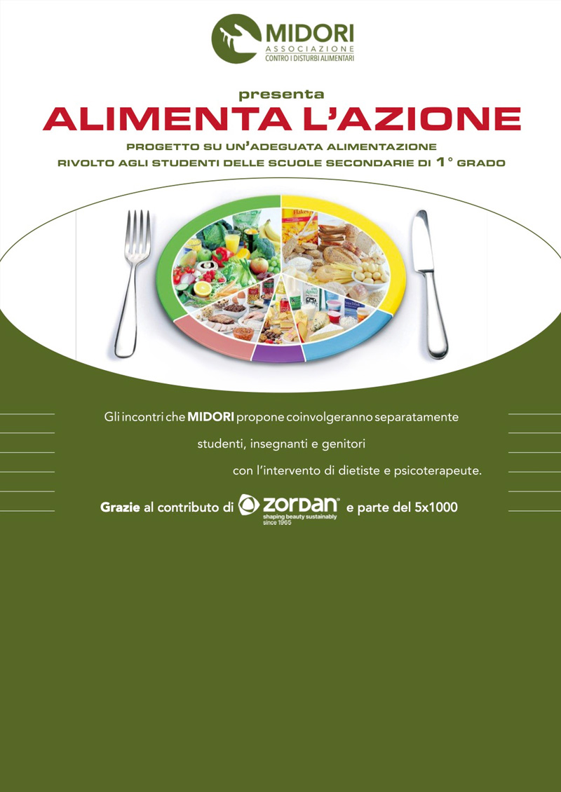 Progetto - Alimenta l'azione - Associazione Midori